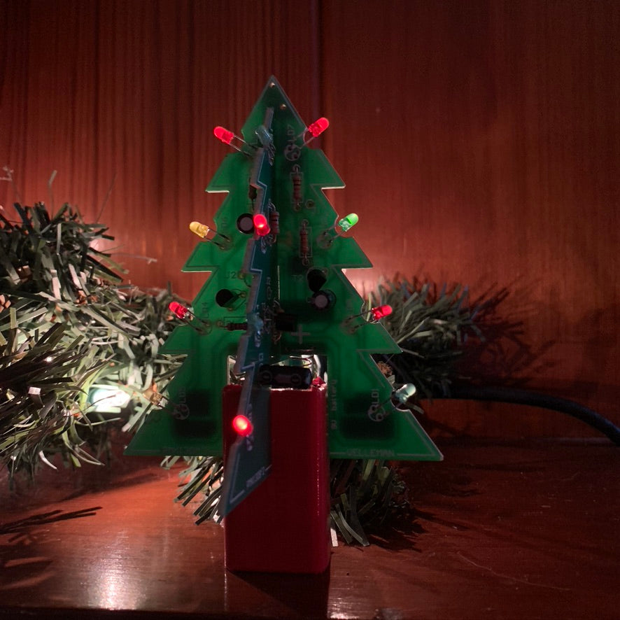 3D PCB Holiday Tree