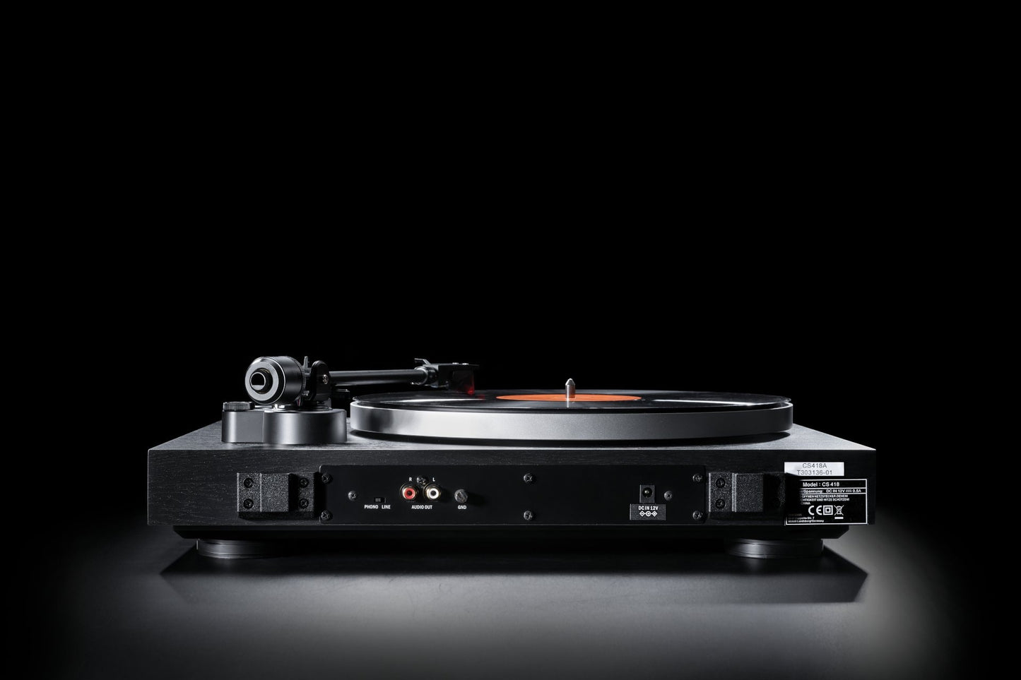Dual CS 418 Manual Turntable